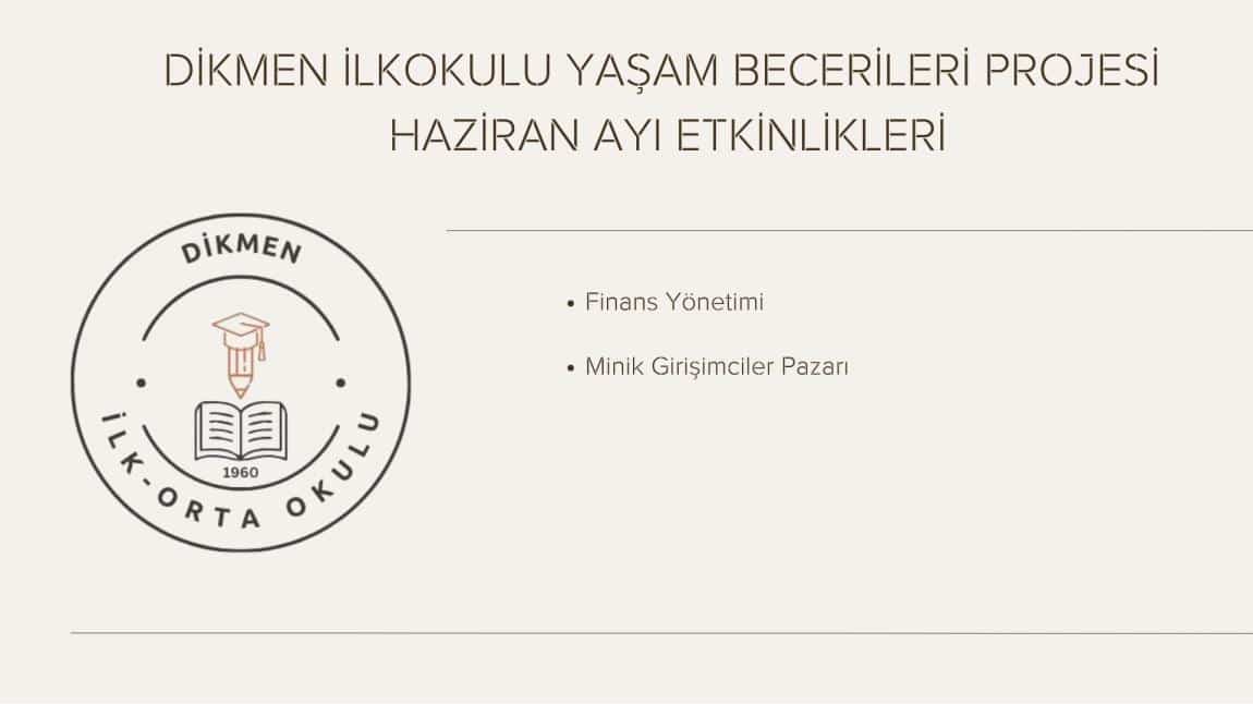 HAZİRAN AYI YAŞAM BECERİLERİ ETKİNLİKLERİ